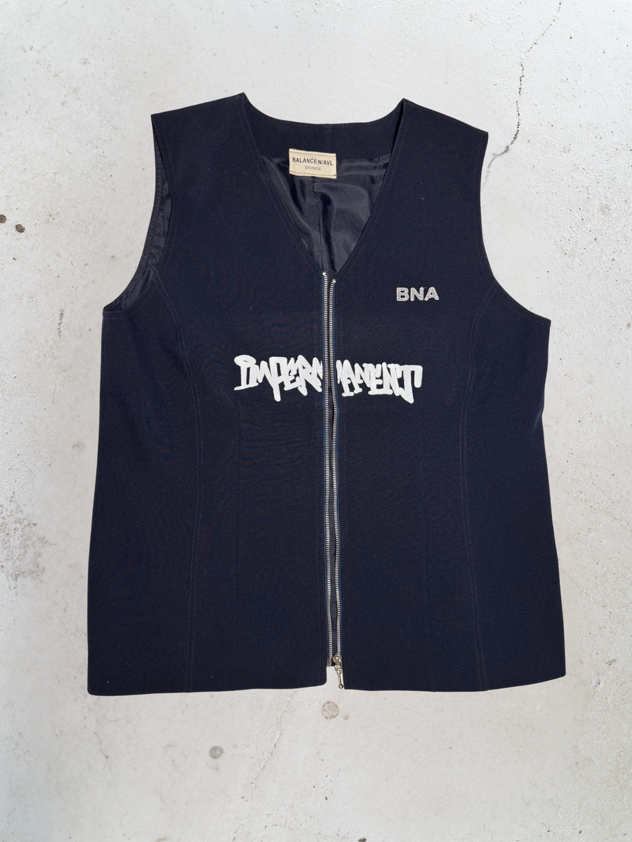 LINED BNA QUILTED VEST