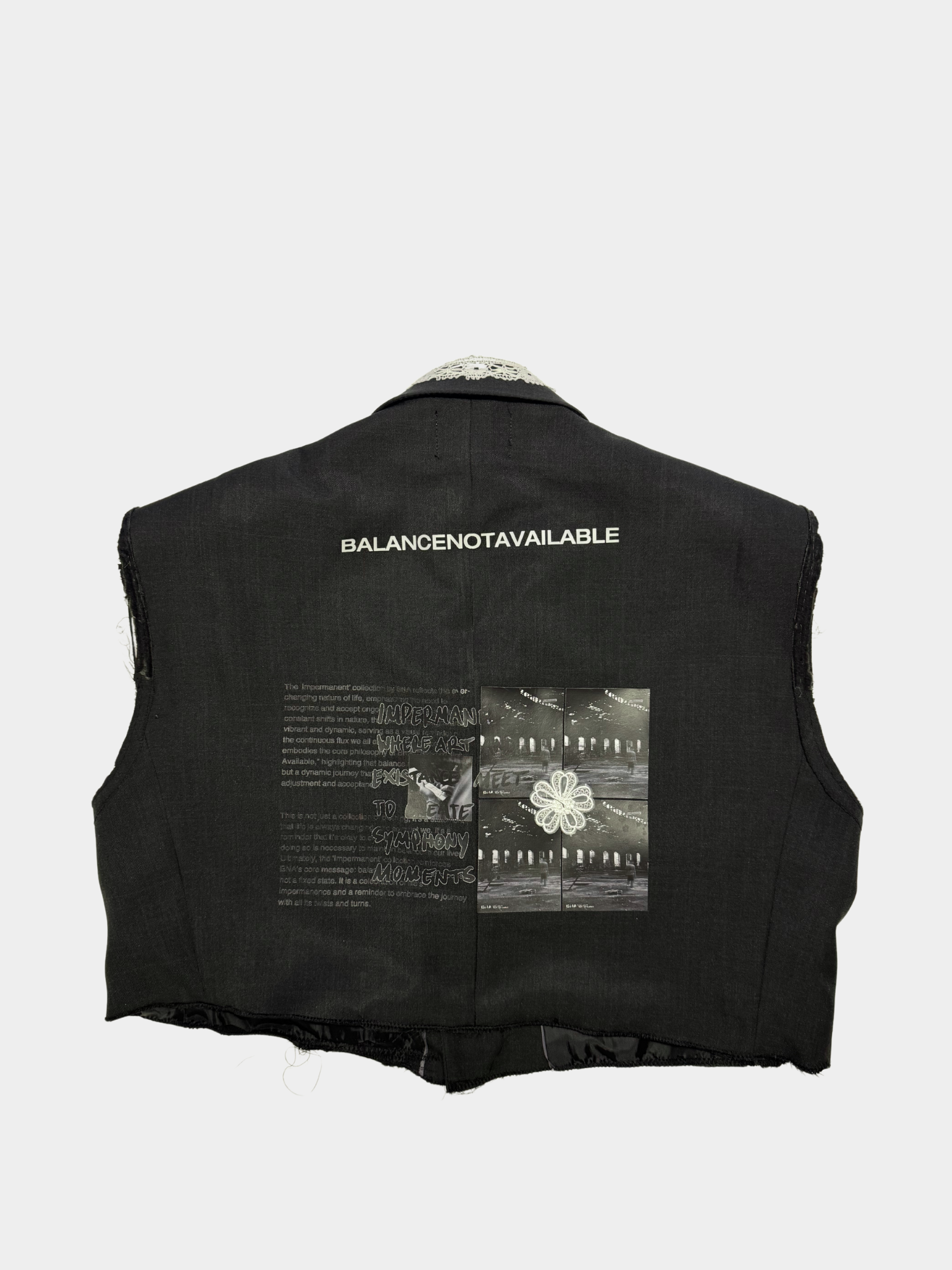 RE/BALANCED CROPPED BLAZER 1/1