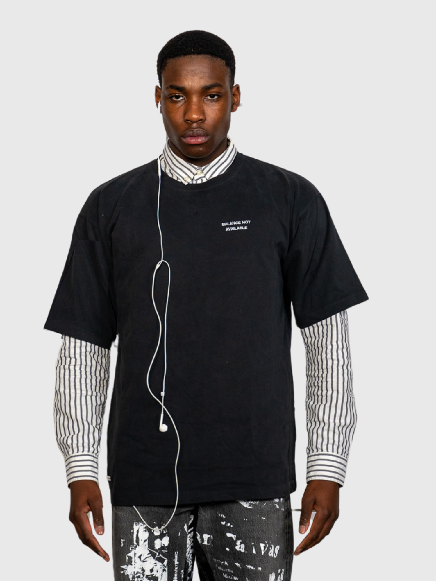 EMBROIDERED BNA FADED TEE