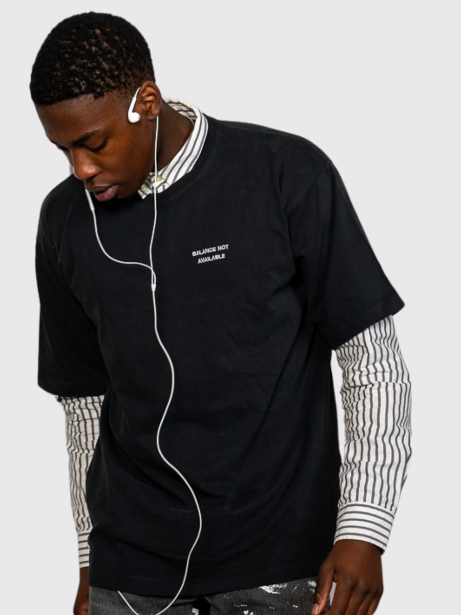 EMBROIDERED BNA FADED TEE