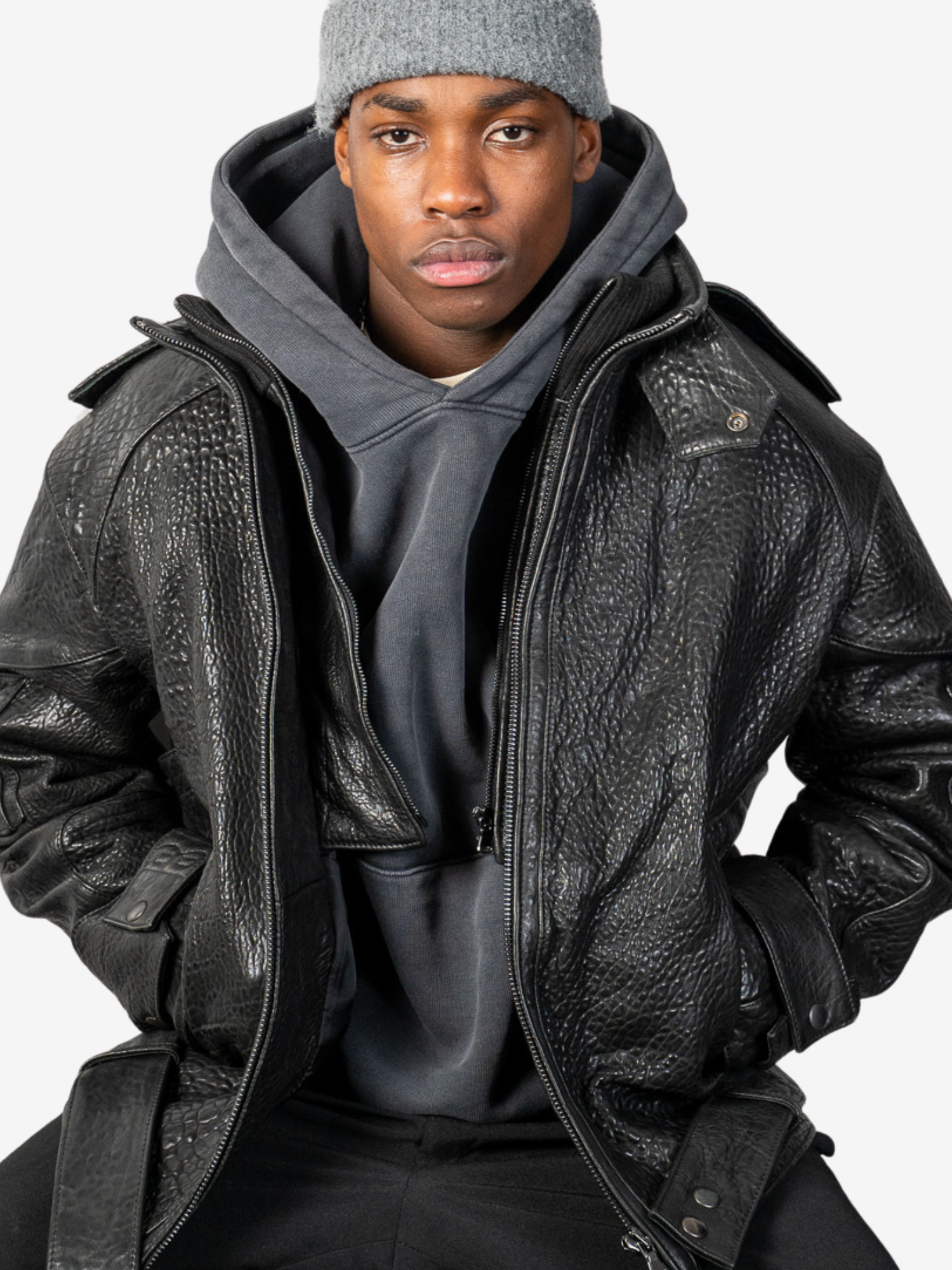 LEATHER BOMBER JACKET EDITION 1/1