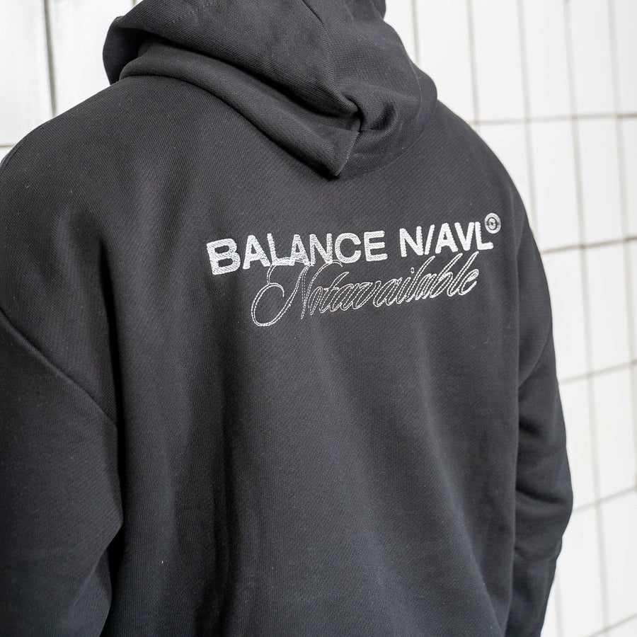 HOODED BLACK